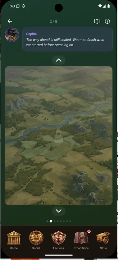 An expedition location